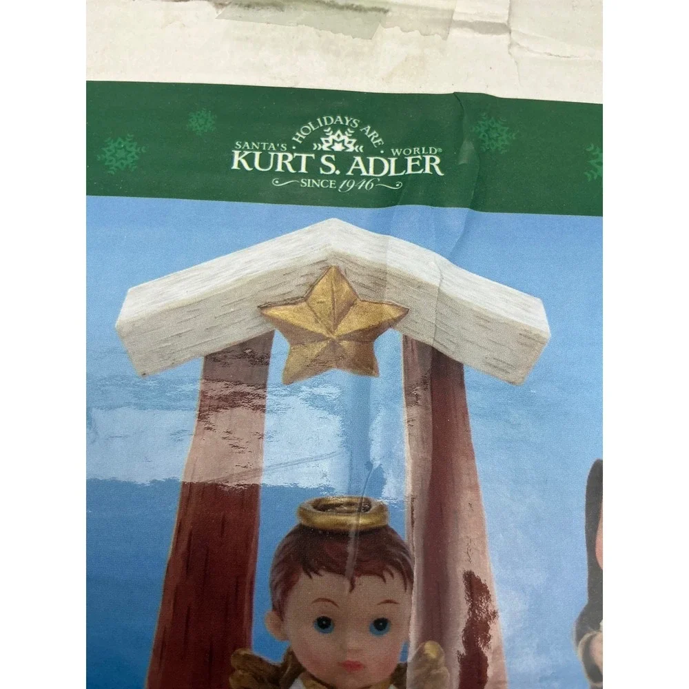 Kurt S Adler 12Piece Childrens Nativity set missing 1 piece‎